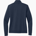 Calvary Lions Nike Women's Club Fleece Sleeve Swoosh 1/2-Zip Pullover Back Thumbnail