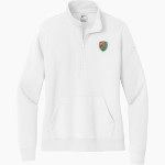 JOHN LEFLORE HIGH SCHOOL RATTLERS <span class="pdp-name-mascot">JOHN LEFLORE RATTLERS</span> Nike Women's Club Fleece Sleeve Swoosh 1/2-Zip Pullover Front Thumbnail