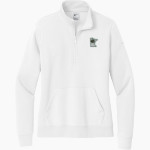 Bemidji State Athletics <span class="pdp-name-mascot">Bemidji State Beavers</span> Nike Women's Club Fleece Sleeve Swoosh 1/2-Zip Pullover Front Thumbnail