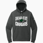 Chicago State Cougars <span class="pdp-name-mascot">Chicago State Cougars</span> Nike Men's Therma-Fit Pocket Pullover Fleece Hoodie Front Thumbnail