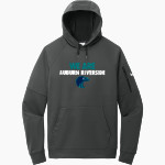AUBURN RIVERSIDE HIGH SCHOOL RAVENS <span class="pdp-name-mascot">AUBURN RIVERSIDE RAVENS</span> Nike Men's Therma-Fit Pocket Pullover Fleece Hoodie Front Thumbnail