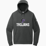 Petaluma Trojans <span class="pdp-name-mascot">Petaluma Trojans</span> Nike Men's Therma-Fit Pocket Pullover Fleece Hoodie Front Thumbnail