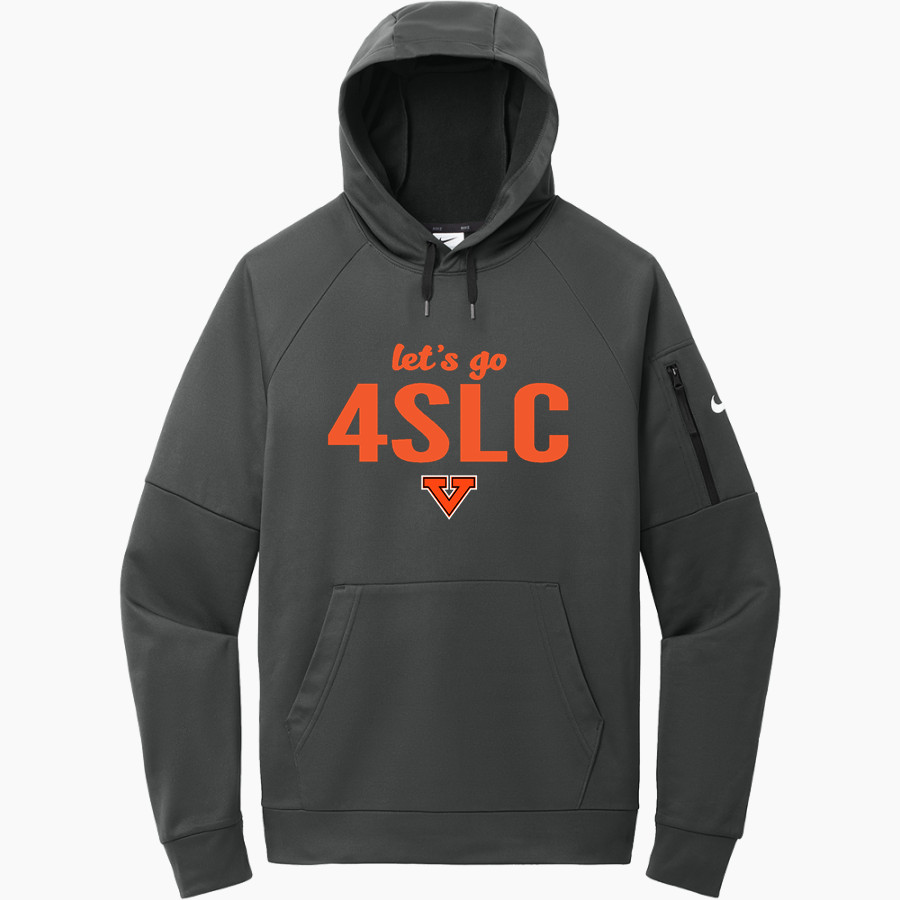 4SLC 4SLC Vikings <span class="pdp-name-mascot">4SLC</span> Nike Men's Therma-Fit Pocket Pullover Fleece Hoodie