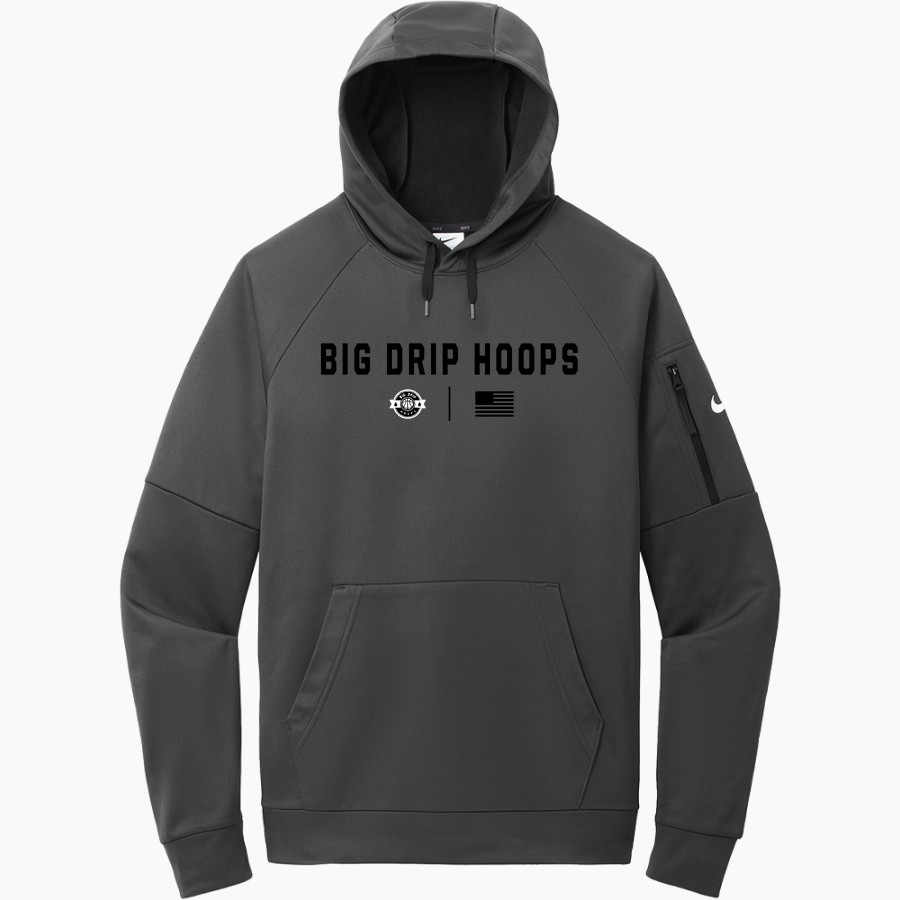 Big Drip Hoops Big Drip Hoops <span class="pdp-name-mascot">Big Drip Hoops</span> Nike Men's Therma-Fit Pocket Pullover Fleece Hoodie