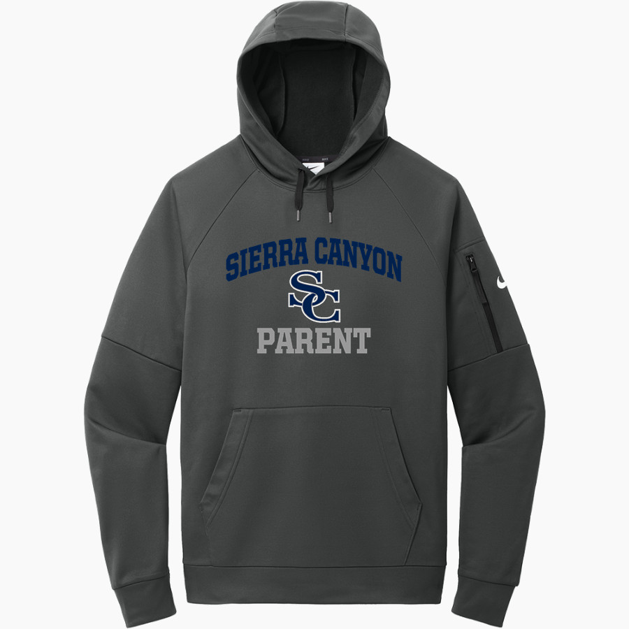 Sierra Canyon School Trailblazers Online Store <span class="pdp-name-mascot">Sierra Trailblazers</span> Nike Men's Therma-Fit Pocket Pullover Fleece Hoodie