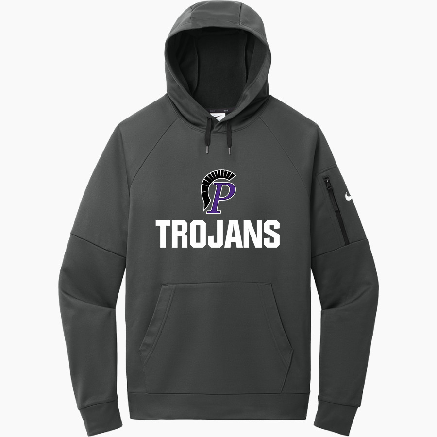 Petaluma Trojans <span class="pdp-name-mascot">Petaluma Trojans</span> Nike Men's Therma-Fit Pocket Pullover Fleece Hoodie