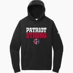 Germantown Academy Patriots <span class="pdp-name-mascot">Germantown Academy Patriots</span> Nike Men's Therma-Fit Pocket Pullover Fleece Hoodie Front Thumbnail