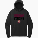 WATSEKA HIGH SCHOOL WARRIORS Nike Men's Therma-Fit Pocket Pullover Fleece Hoodie Front Thumbnail