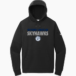 SKYCREST CHRISTIAN Skyhawks <span class="pdp-name-mascot">SKYCREST CHRISTIAN SCHOOL</span> Nike Men's Therma-Fit Pocket Pullover Fleece Hoodie Front Thumbnail