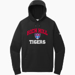 RICH HILL HIGH SCHOOL TIGERS Nike Men's Therma-Fit Pocket Pullover Fleece Hoodie Front Thumbnail