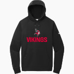 Montgomery Vikings Nike Men's Therma-Fit Pocket Pullover Fleece Hoodie Front Thumbnail