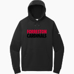 FORRESTON HIGH SCHOOL CARDINALS <span class="pdp-name-mascot">FORRESTON CARDINALS</span> Nike Men's Therma-Fit Pocket Pullover Fleece Hoodie Front Thumbnail
