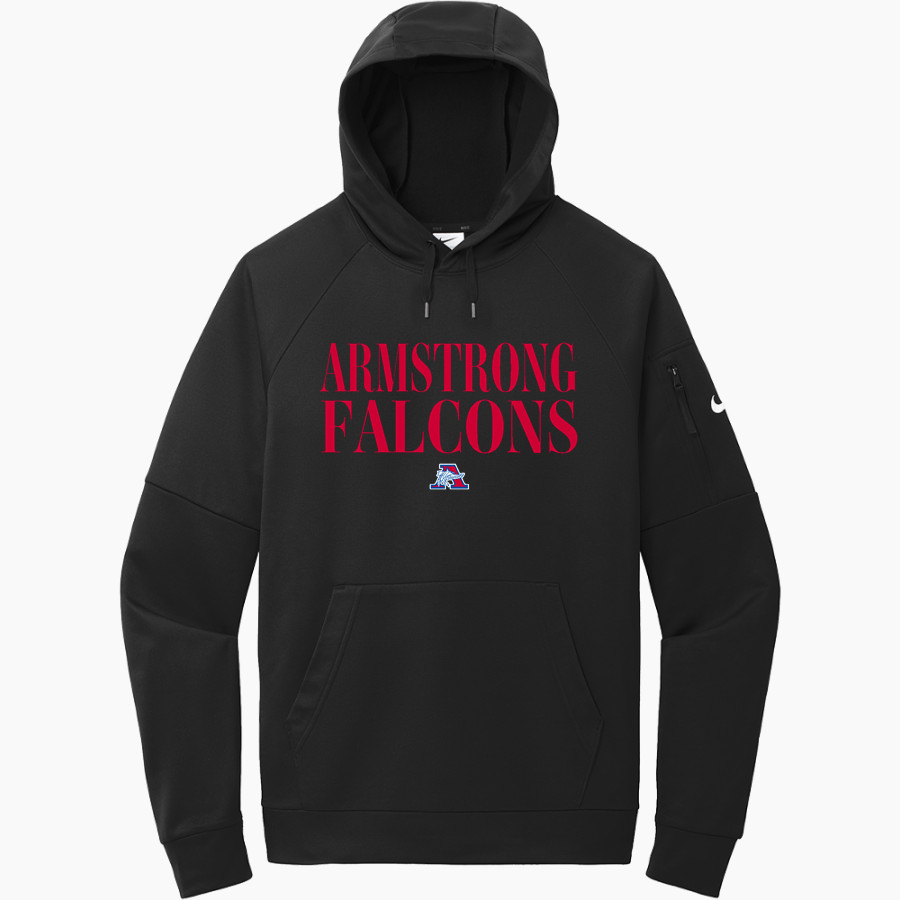 ARMSTRONG HIGH SCHOOL FALCONS Nike Men's Therma-Fit Pocket Pullover Fleece Hoodie
