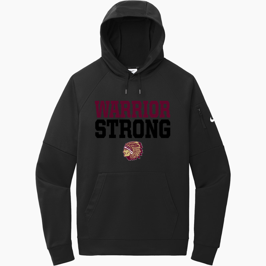 WATSEKA HIGH SCHOOL WARRIORS Nike Men's Therma-Fit Pocket Pullover Fleece Hoodie