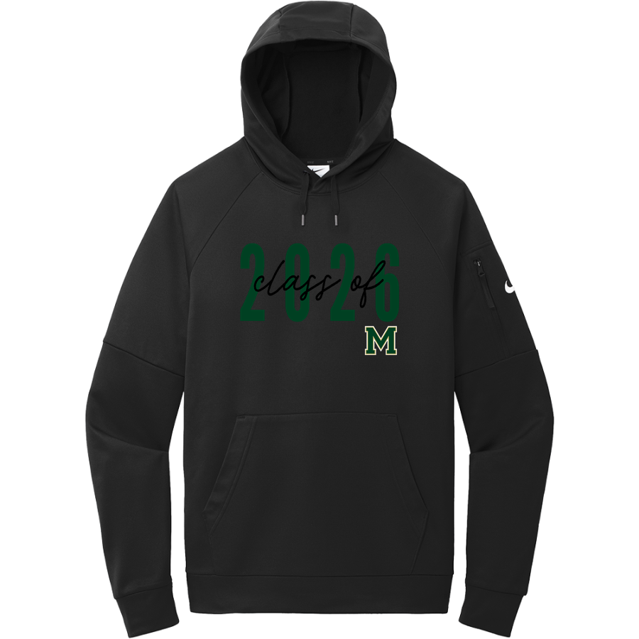 BISHOP MCNAMARA HIGH SCHOOL FIGHTIN' IRISH <span class="pdp-name-mascot">BISHOP MCNAMARA FIGHTIN IRISH</span> Nike Men's Therma-Fit Pocket Pullover Fleece Hoodie