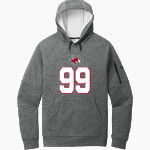 Benedictine University Mesa Redhawks <span class="pdp-name-mascot">Benedictine University Redhawks</span> Nike Men's Therma-Fit Pocket Pullover Fleece Hoodie Front Thumbnail