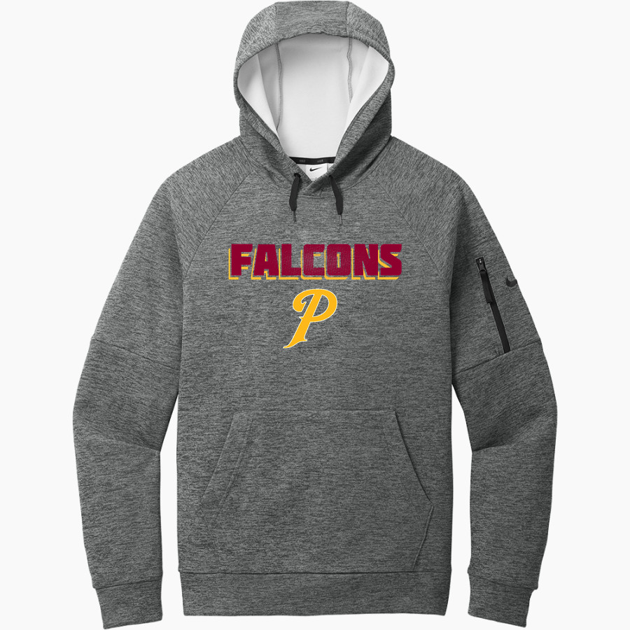 Prairie Falcons <span class="pdp-name-mascot">Prairie Falcons</span> Nike Men's Therma-Fit Pocket Pullover Fleece Hoodie