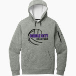 Circle City Volleyball <span class="pdp-name-mascot">Circle City</span> Nike Men's Therma-Fit Pocket Pullover Fleece Hoodie Front Thumbnail