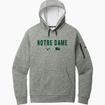 Notre Dame Academy Rebels official sideline store Nike Men's Therma-Fit Pocket Pullover Fleece Hoodie Front Thumbnail