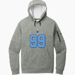 CENTRAL HIGH SCHOOL CHARGERS Nike Men's Therma-Fit Pocket Pullover Fleece Hoodie Front Thumbnail