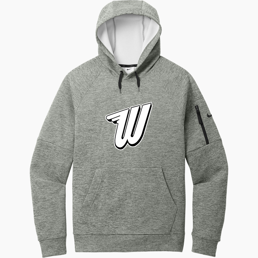 WADENA DEER CREEK HIGH SCHOOL WOLVERINES Nike Men's Therma-Fit Pocket Pullover Fleece Hoodie