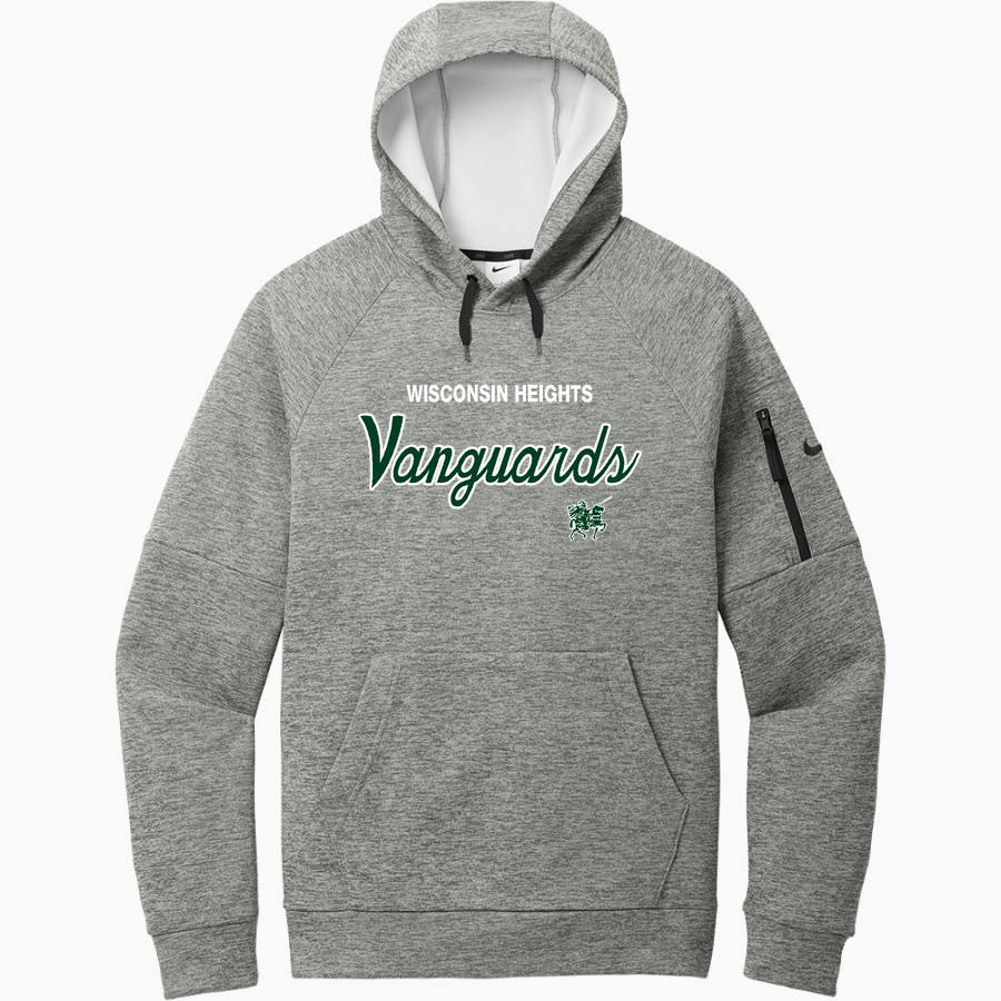 Wisconsin Heights High School Vanguards <span class="pdp-name-mascot">Wisconsin Heights High School</span> Nike Men's Therma-Fit Pocket Pullover Fleece Hoodie