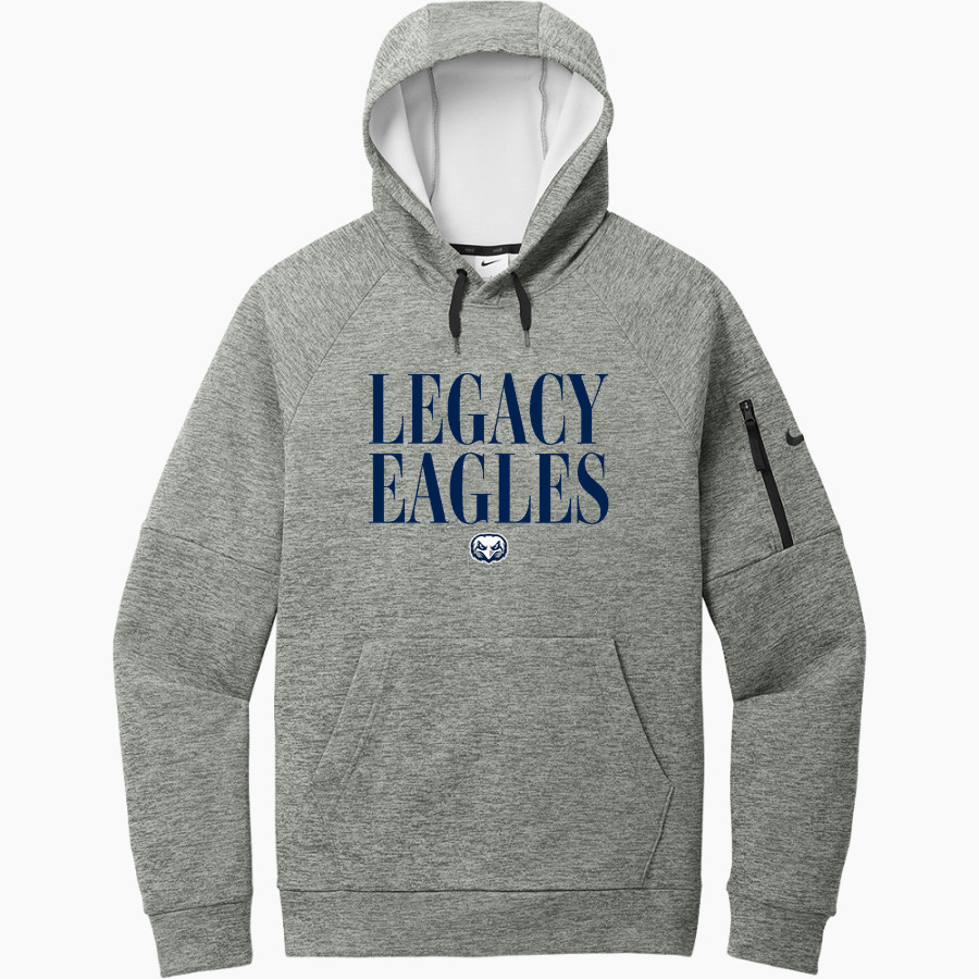 Legacy Eagles <span class="pdp-name-mascot">Legacy Charter Eagles</span> Nike Men's Therma-Fit Pocket Pullover Fleece Hoodie