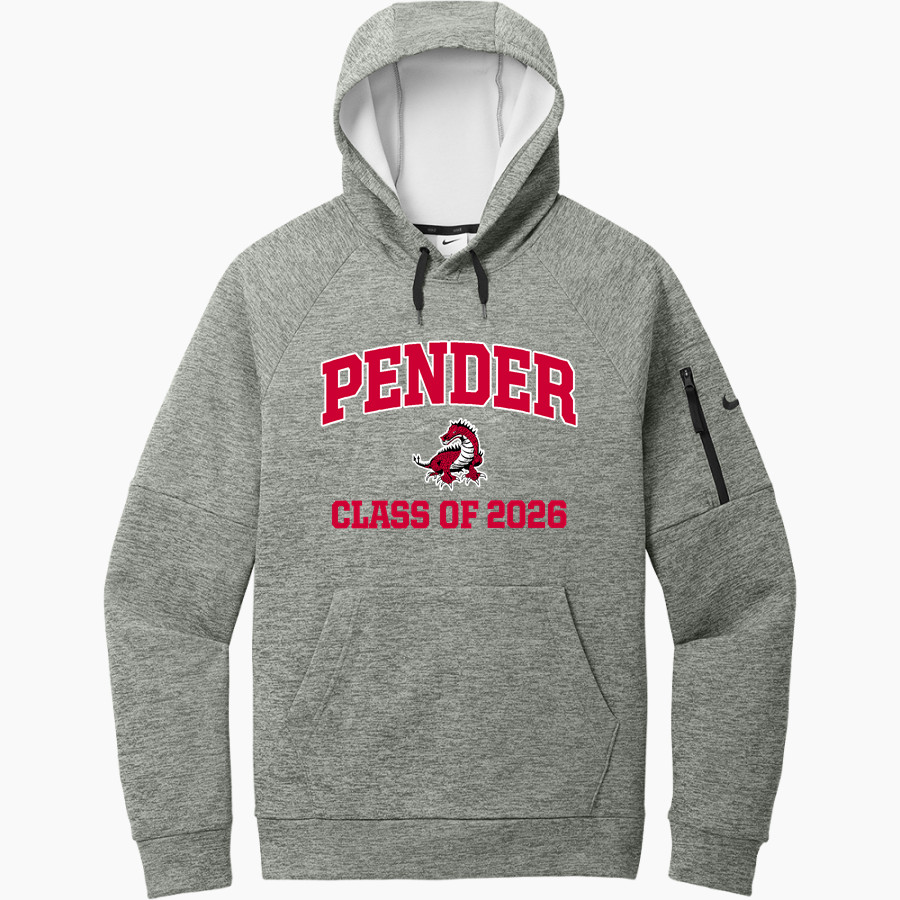 PENDER HIGH SCHOOL PENDRAGONS <span class="pdp-name-mascot">PENDER PENDRAGONS</span> Nike Men's Therma-Fit Pocket Pullover Fleece Hoodie