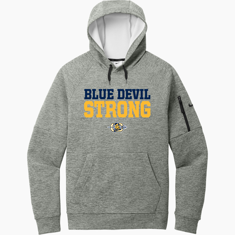 CULPEPER HIGH SCHOOL BLUE DEVILS <span class="pdp-name-mascot">CULPEPER BLUE DEVILS</span> Nike Men's Therma-Fit Pocket Pullover Fleece Hoodie