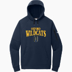 Oxford Wildcats Nike Men's Therma-Fit Pocket Pullover Fleece Hoodie Front Thumbnail