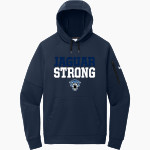 Bridge Boston Jaguars <span class="pdp-name-mascot">Bridge Boston Charter School Jaguars</span> Nike Men's Therma-Fit Pocket Pullover Fleece Hoodie Front Thumbnail