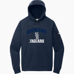SOUTH EAST HIGH SCHOOL JAGUARS <span class="pdp-name-mascot">SOUTH EAST JAGUARS</span> Nike Men's Therma-Fit Pocket Pullover Fleece Hoodie Front Thumbnail