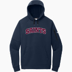 Legacy Christian Academy Saints Nike Men's Therma-Fit Pocket Pullover Fleece Hoodie Front Thumbnail