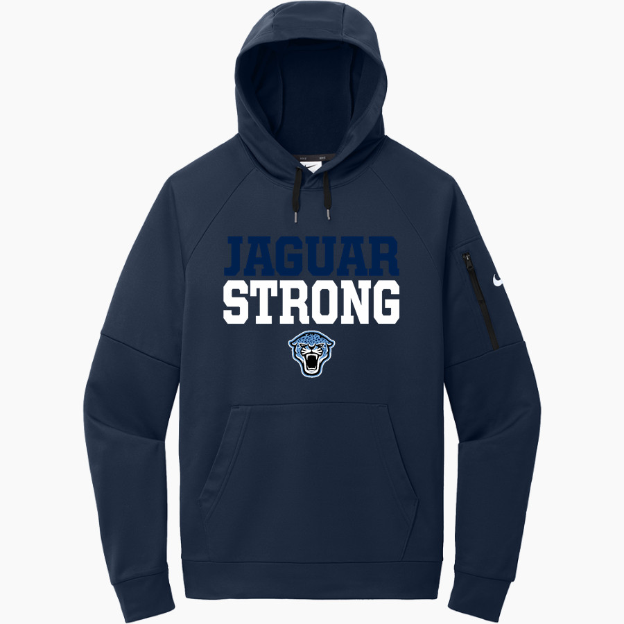 Bridge Boston Jaguars <span class="pdp-name-mascot">Bridge Boston Charter School Jaguars</span> Nike Men's Therma-Fit Pocket Pullover Fleece Hoodie