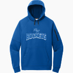 ROBINSON HIGH SCHOOL ROCKETS <span class="pdp-name-mascot">ROBINSON ROCKETS</span> Nike Men's Therma-Fit Pocket Pullover Fleece Hoodie Front Thumbnail