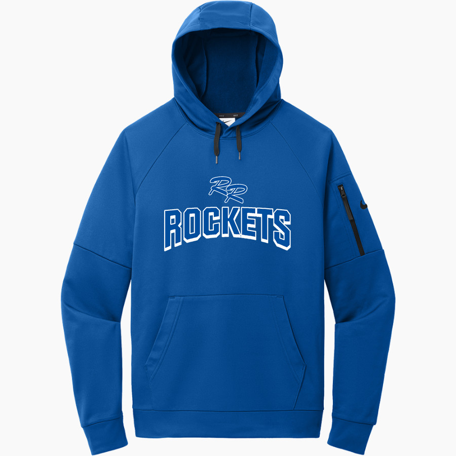ROBINSON HIGH SCHOOL ROCKETS <span class="pdp-name-mascot">ROBINSON ROCKETS</span> Nike Men's Therma-Fit Pocket Pullover Fleece Hoodie