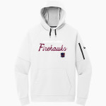 Seven Oaks Classical Firehawks <span class="pdp-name-mascot">Seven Oaks Classical Firehawks</span> Nike Men's Therma-Fit Pocket Pullover Fleece Hoodie Front Thumbnail