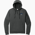 Hope International University <span class="pdp-name-mascot">Hope International University Royals</span> Nike Men's Therma-FIT Pocket 1/4-Zip Fleece Hoodie Front Thumbnail