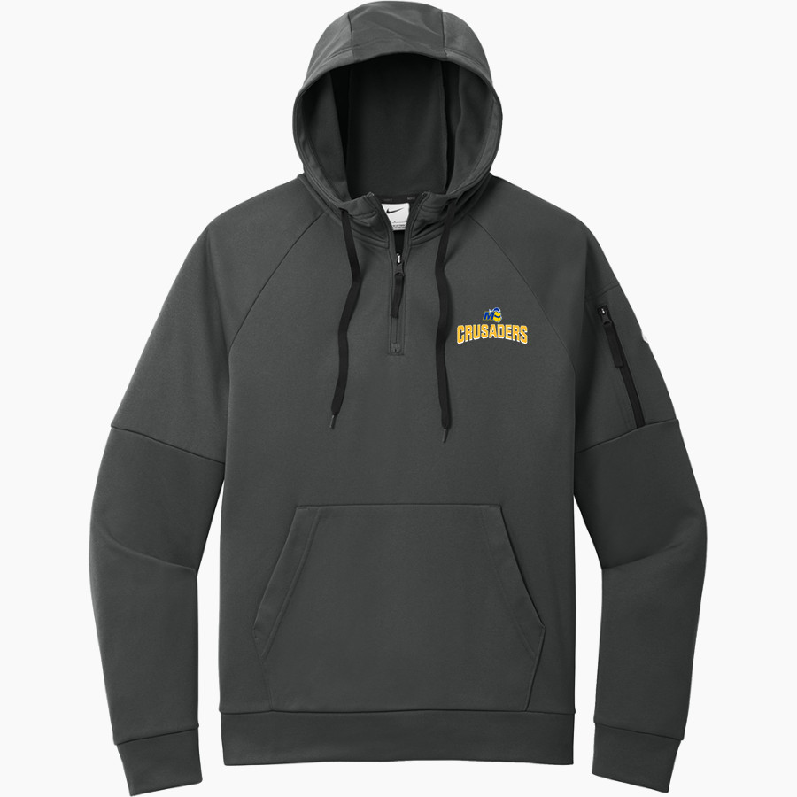 Madonna Crusaders <span class="pdp-name-mascot">Madonna Crusaders</span> Nike Men's Therma-FIT Pocket 1/4-Zip Fleece Hoodie