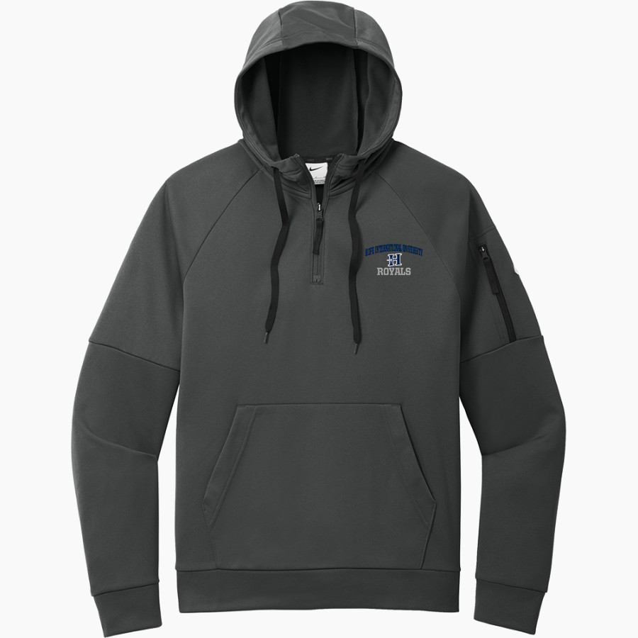 Hope International University <span class="pdp-name-mascot">Hope International University Royals</span> Nike Men's Therma-FIT Pocket 1/4-Zip Fleece Hoodie