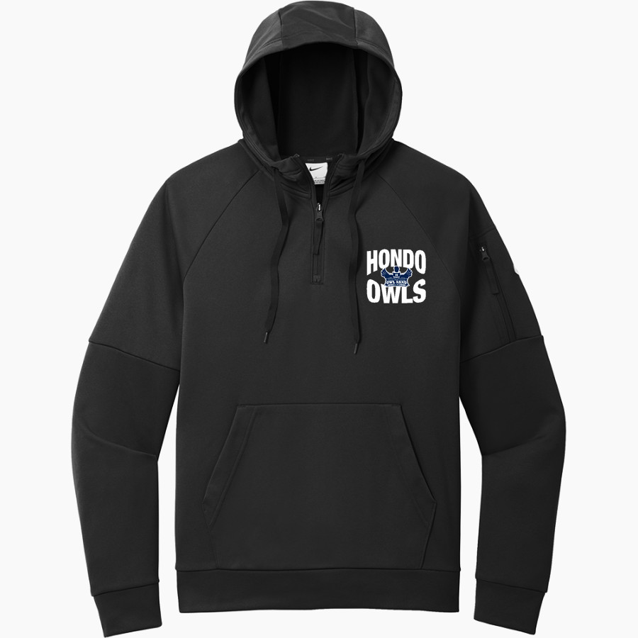 HONDO HIGH SCHOOL OWLS <span class="pdp-name-mascot">HONDO OWLS</span> Nike Men's Therma-FIT Pocket 1/4-Zip Fleece Hoodie