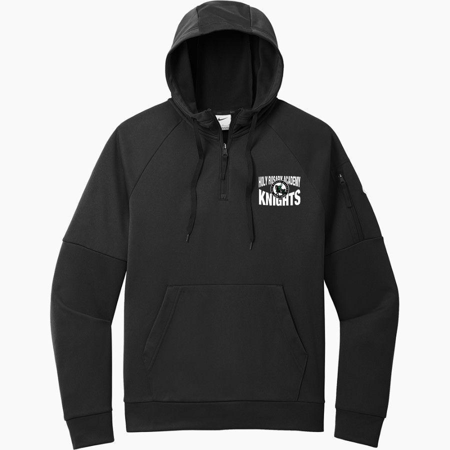 Holy Rosary Academy Knights <span class="pdp-name-mascot">Holy Rosary Academy Knights</span> Nike Men's Therma-FIT Pocket 1/4-Zip Fleece Hoodie