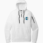 KENNY PIPE & SUPPLY Nike Men's Therma-FIT Pocket 1/4-Zip Fleece Hoodie Front Thumbnail