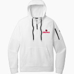 OSBORNE HIGH SCHOOL CARDINALS <span class="pdp-name-mascot">OSBORNE CARDINALS</span> Nike Men's Therma-FIT Pocket 1/4-Zip Fleece Hoodie Front Thumbnail