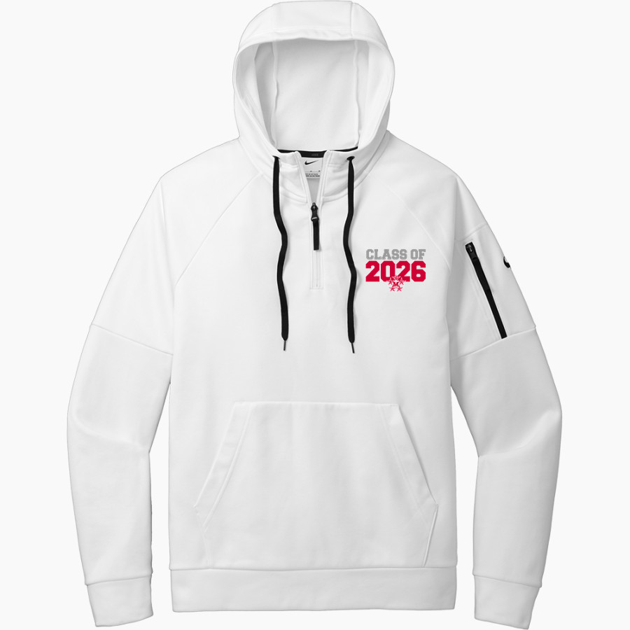 MACARTHUR HIGH SCHOOL GENERALS <span class="pdp-name-mascot">MACARTHUR GENERALS</span> Nike Men's Therma-FIT Pocket 1/4-Zip Fleece Hoodie