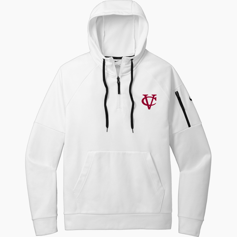 Vassar Brewers <span class="pdp-name-mascot">Vassar College Brewers</span> Nike Men's Therma-FIT Pocket 1/4-Zip Fleece Hoodie
