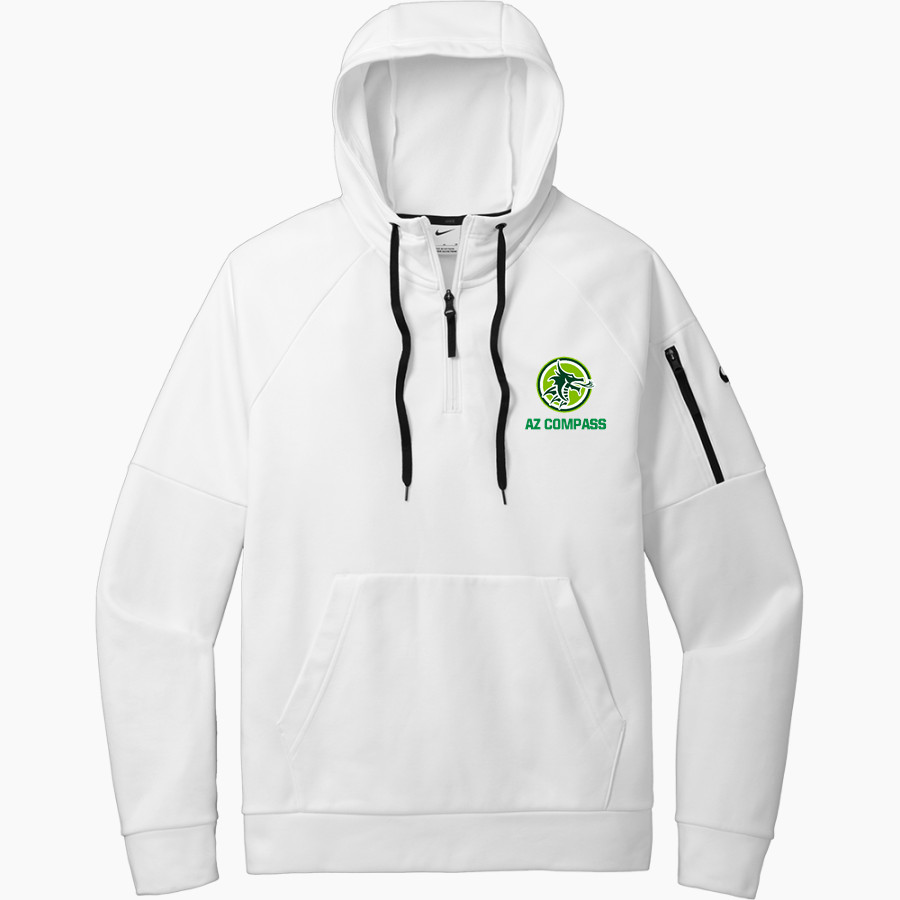 AZ Compass DRAGONS Nike Men's Therma-FIT Pocket 1/4-Zip Fleece Hoodie