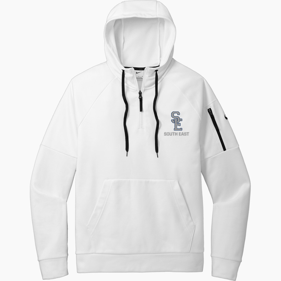 SOUTH EAST HIGH SCHOOL JAGUARS <span class="pdp-name-mascot">SOUTH EAST JAGUARS</span> Nike Men's Therma-FIT Pocket 1/4-Zip Fleece Hoodie