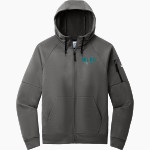 Miami Lakes Jaguars Nike Men's Therma-FIT Pocket Full-Zip Fleece Hoodie Front Thumbnail