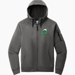 MEADE COUNTY HIGH SCHOOL GREENWAVES <span class="pdp-name-mascot">MEADE COUNTY GREENWAVES</span> Nike Men's Therma-FIT Pocket Full-Zip Fleece Hoodie Front Thumbnail